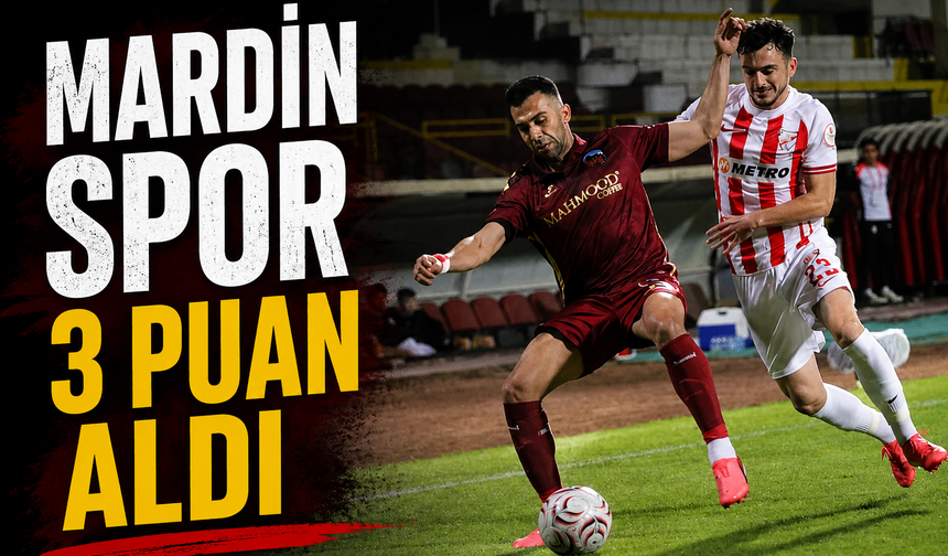 Mardin Spor galip geldi