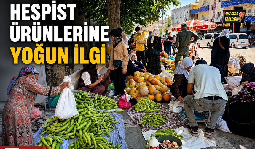 Köylü pazarın bereketi bu yıl çok: Bol ürün var