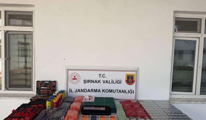 Şırnak’ta 127 Adrese kaçakçılık operasyonu