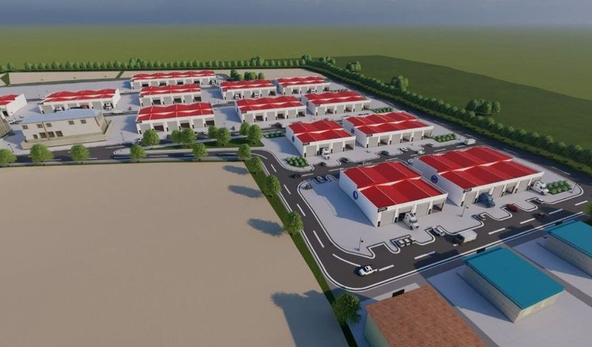 İdil Küçük Sanayi Sitesi ihalesi yapıldı