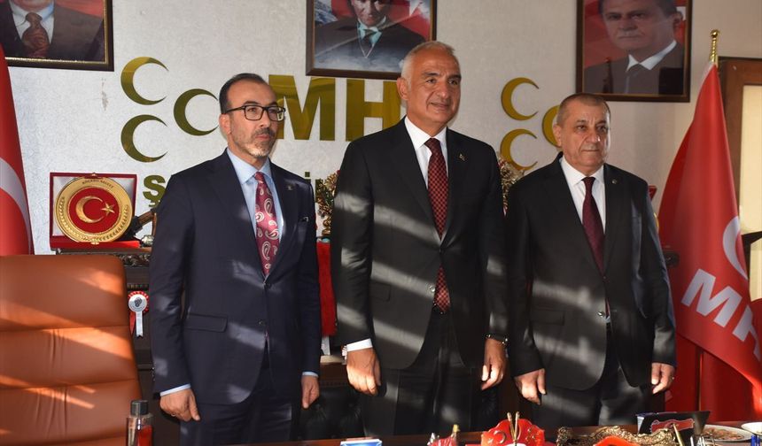 Bakan Ersoy, Şırnak'ta Ziyaretlerde Bulundu