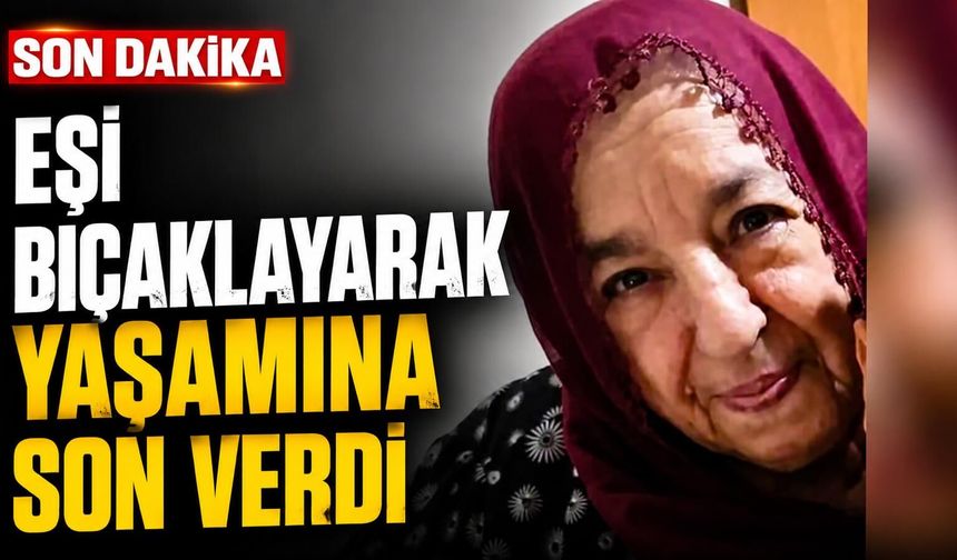 Eşi bıçakladı