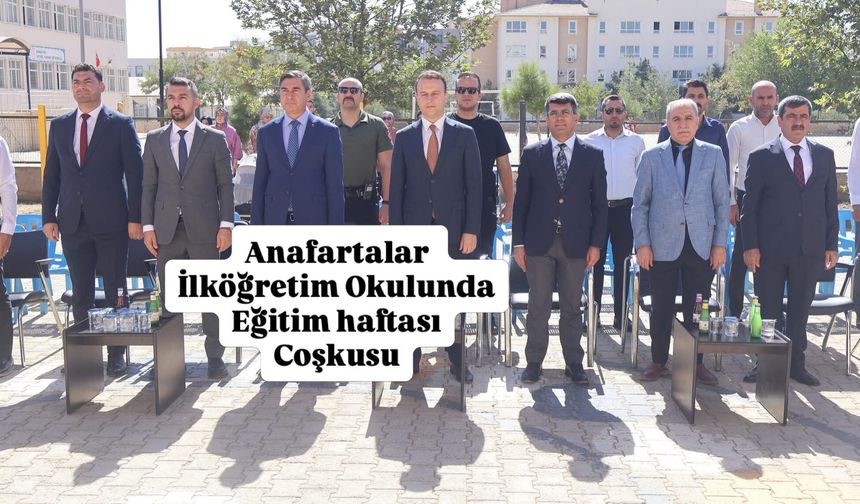 İdil’de Eğitim Haftası coşkusu
