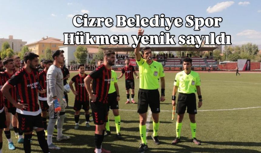 Cizre Belediye Spor’da evrak eksikliği