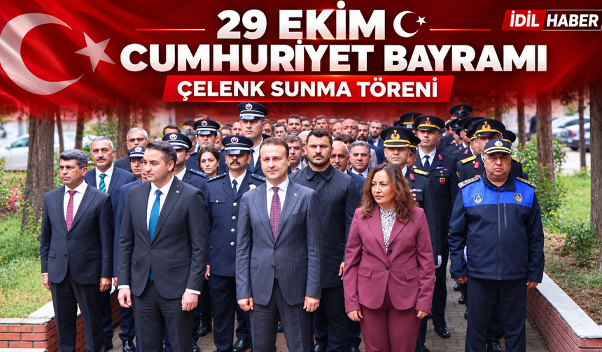 29 Ekim Cumhuriyet bayramı kutlaması