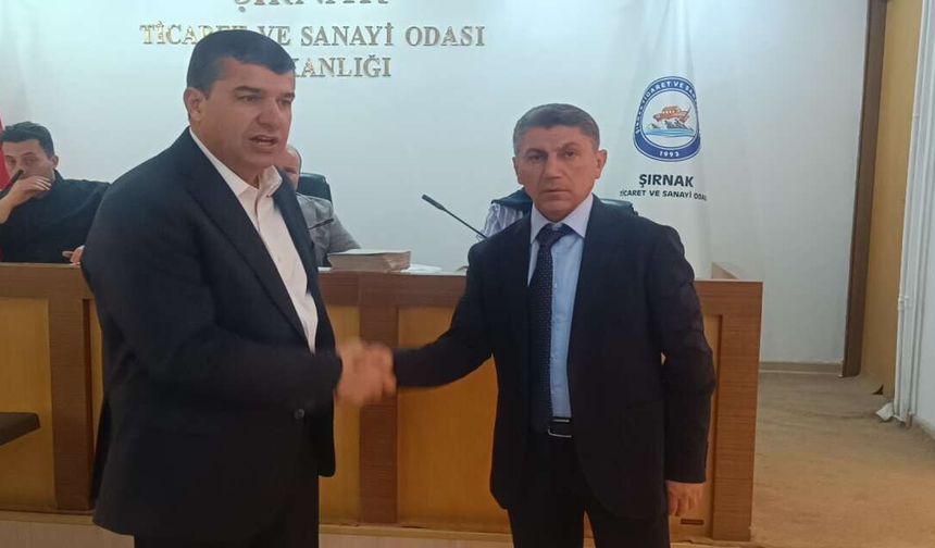 Şırnak TSO Başkanı belli oldu